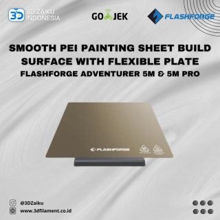 Original Flashforge Adventurer 5M AD5M and AD5M Pro Smooth PEI Painting Sheet Build Surface with Flexible Plate